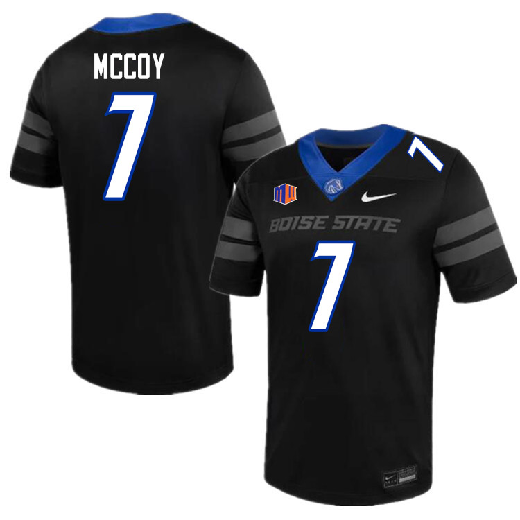 A'Marion McCoy Jersey, Boise State Broncos #7 A'Marion McCoy Football Jersey College Uniforms-Black